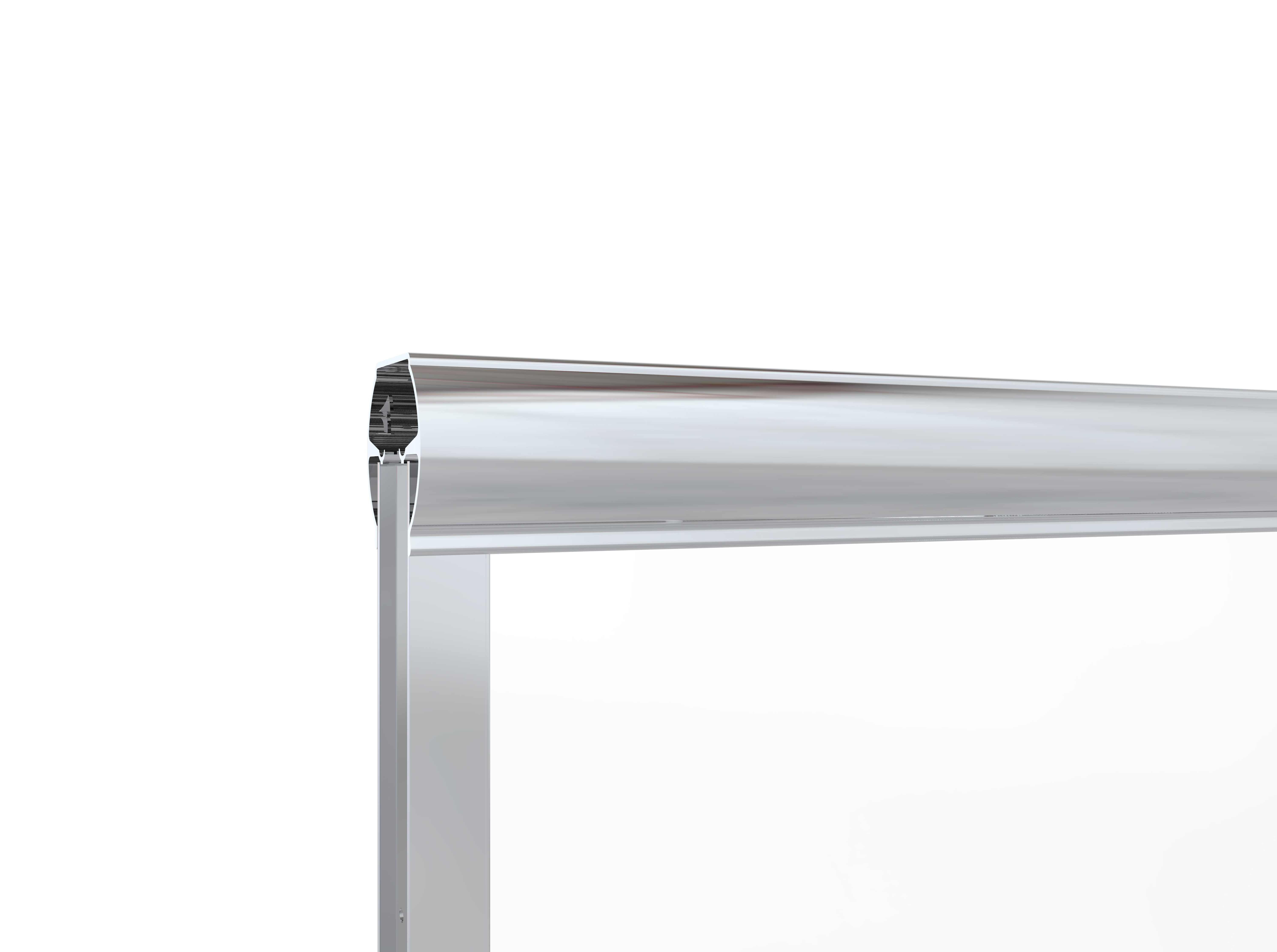 Infinity SemiFrameless 1/4inch Glass Sliding… Basco Shower Doors